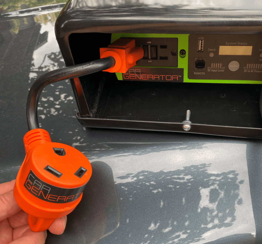 Revisión del producto: CarGenerator usa su automóvil para energía de emergencia