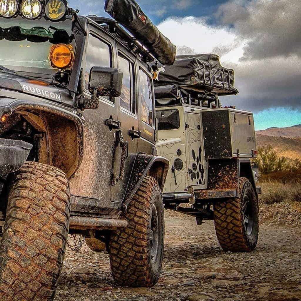 Los mejores remolques todoterreno Jeep Camper