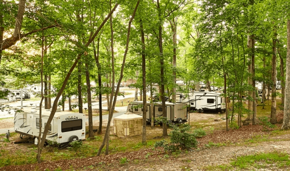 Recorrido en video de Thousand Trails: Williamsburg RV & Camping Resort